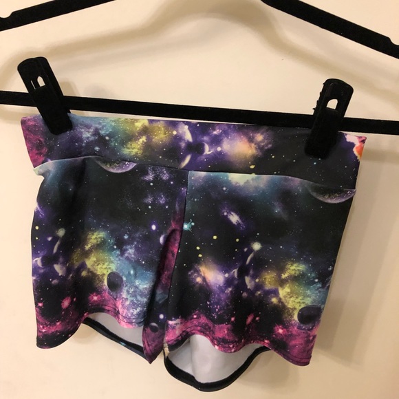 Space Rave Booty Shorts - Picture 3 of 4